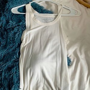 American Eagle, white tank top
